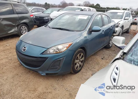 2011 Mazda Mazda3 I Sport из США, поврежденный, VIN JM1BL1UF6B1385565